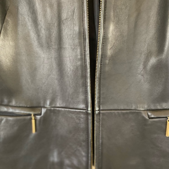 Wilsons Black Leather Jacket with Removable Lining Sz XL - Picture 11 of 16